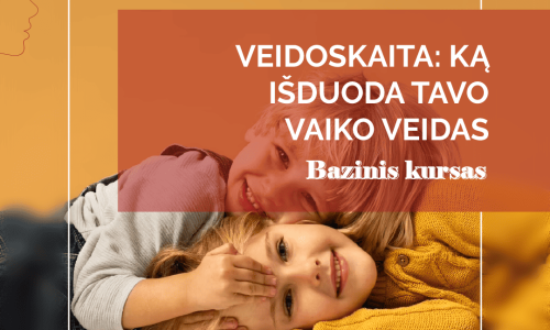Bazinis veidoskaitos kursas. Ką išduoda tavo vaiko veidas